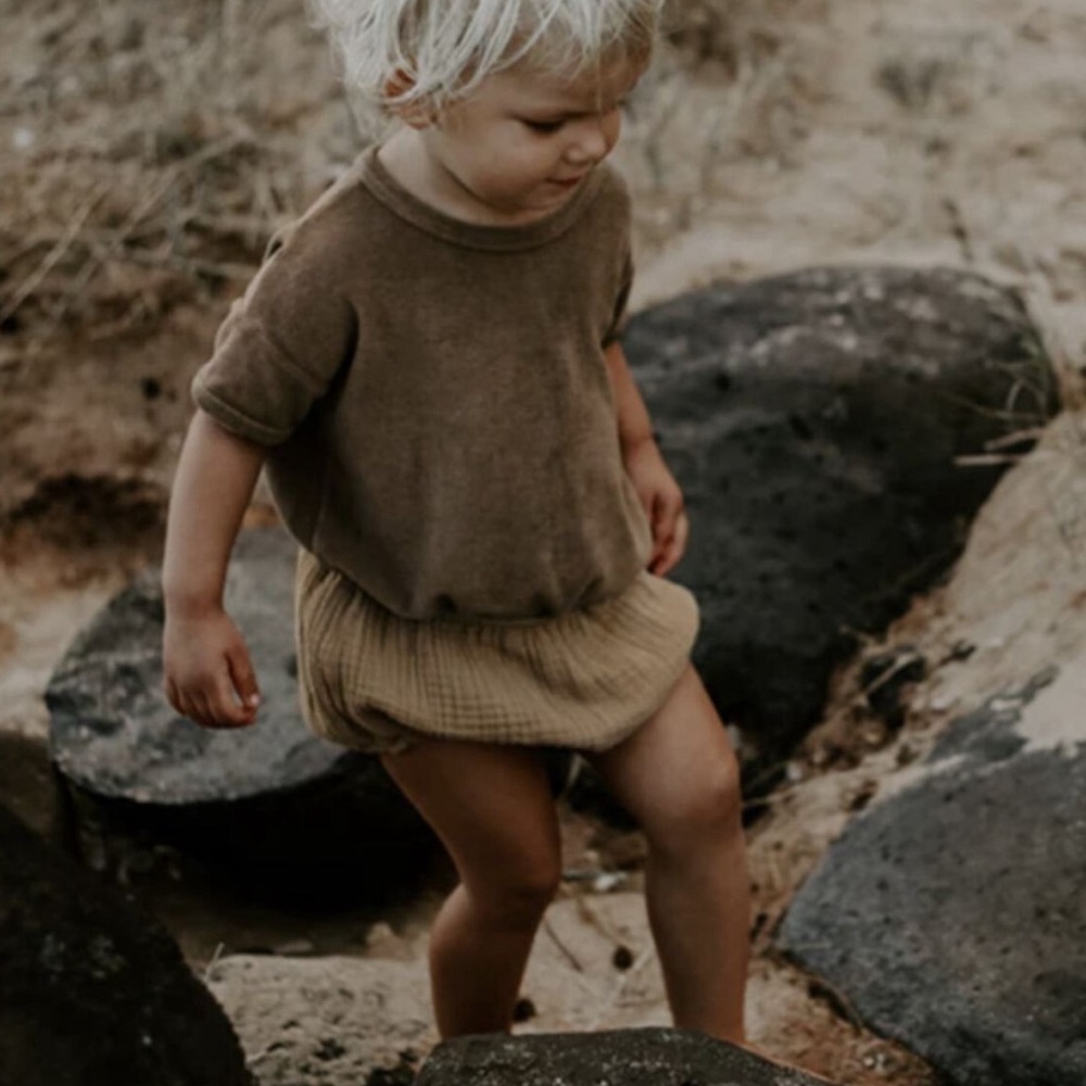 The Simple Folk // NWT Terry Boxy Tee